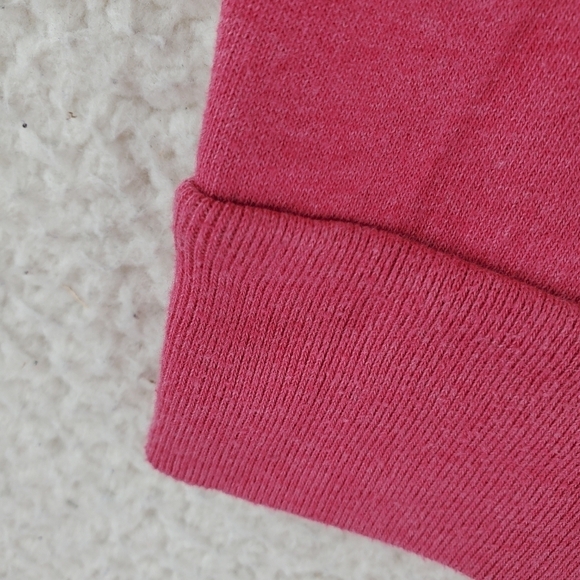 VTG Nirvana Sweatshirt Womens S Dark Mauve Pink Fleece USA Made Smiley Faces - Picture 5 of 10